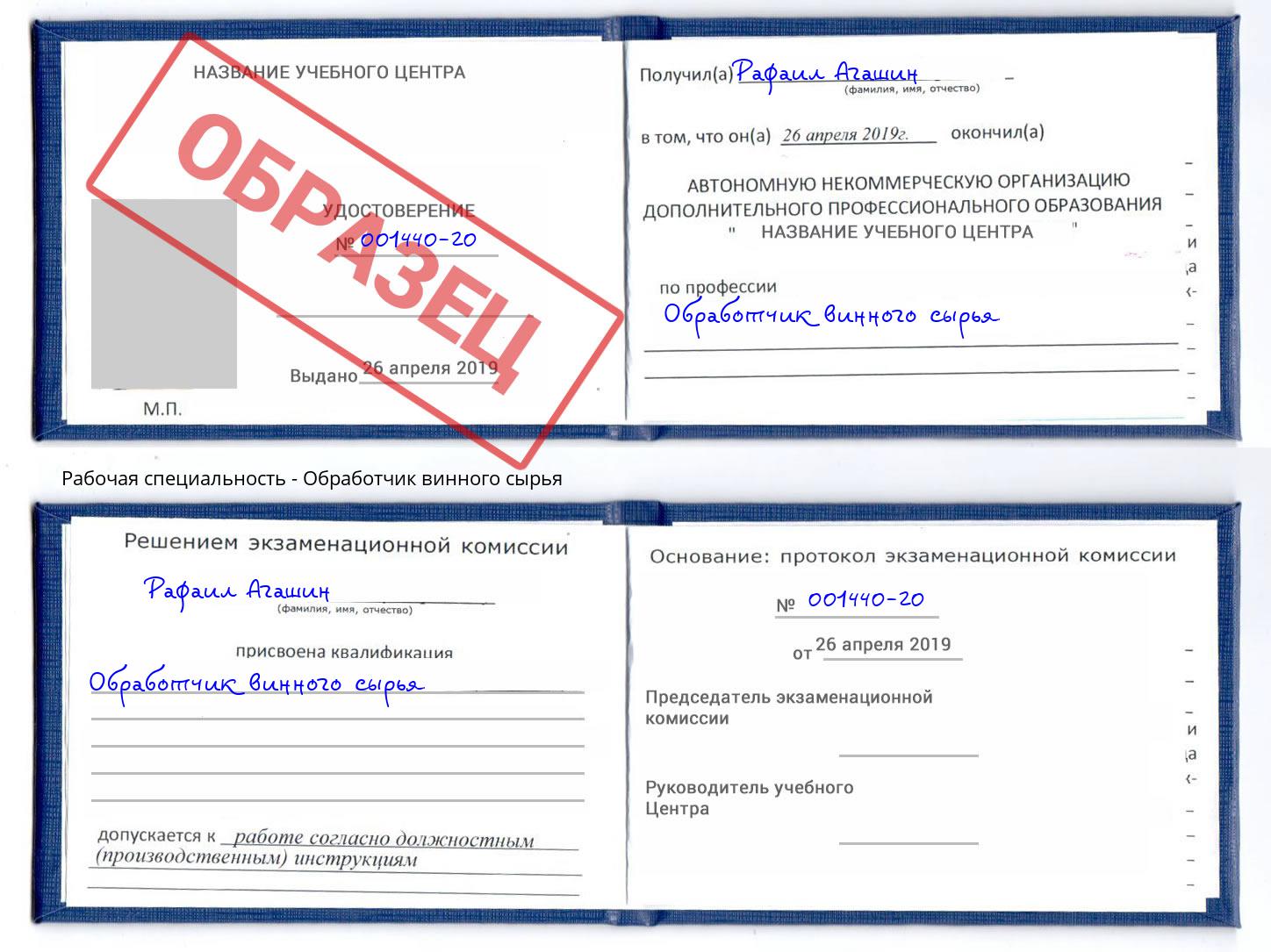 Обработчик винного сырья Тайшет